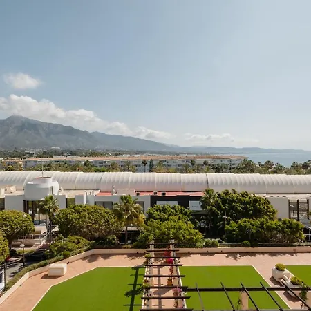 Sea View In The Center Of Puerto Banus And Private Parking *