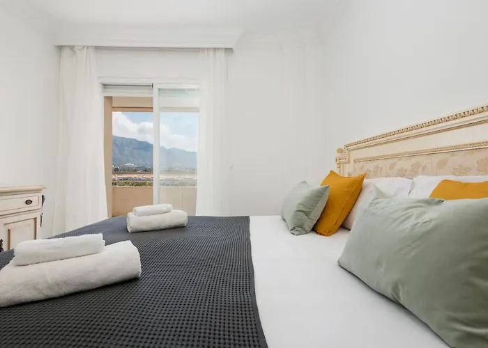 In The Heart Of Puerto Banus, With Private Parking Space And Communal Pool, Paddle Tennis Court And Gym